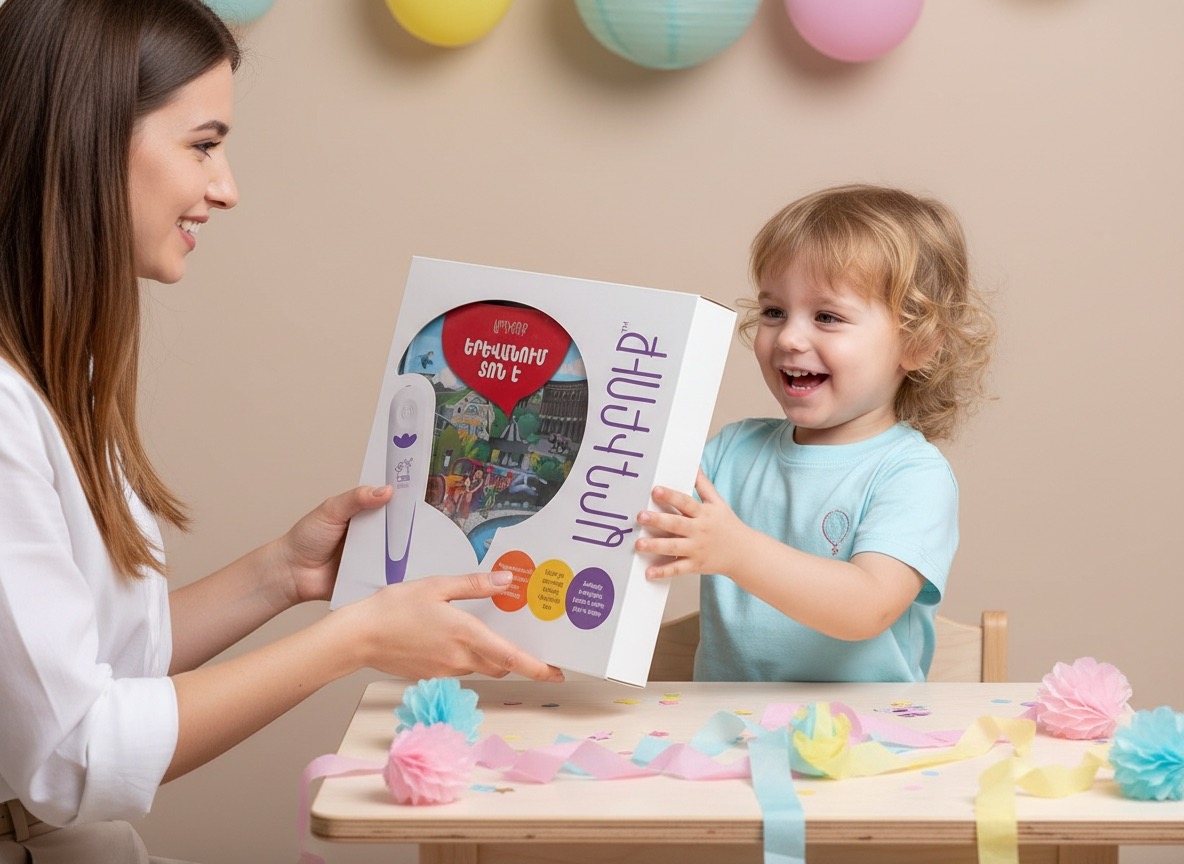 Родитель дарит ArdiBook ребенку